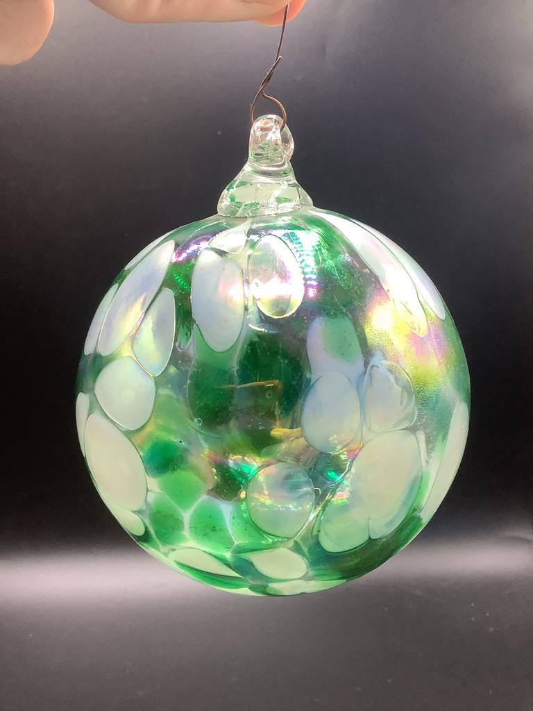 Ancienne boule de Noël en verre soufflé, Divers, Enlèvement ou Envoi, Comme neuf