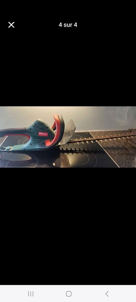 Metabo heggenschaar, Ophalen, Gebruikt, Elektrisch, METABO