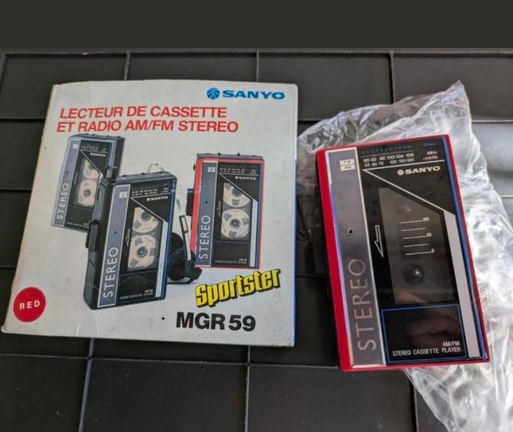 Walkman Sanyo MGR 59, Enlèvement, Walkman ou Baladeur