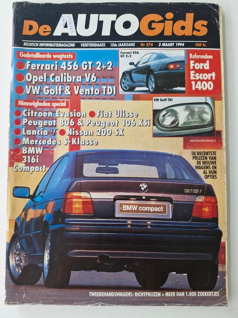 Autogids 376, Enlèvement ou Envoi