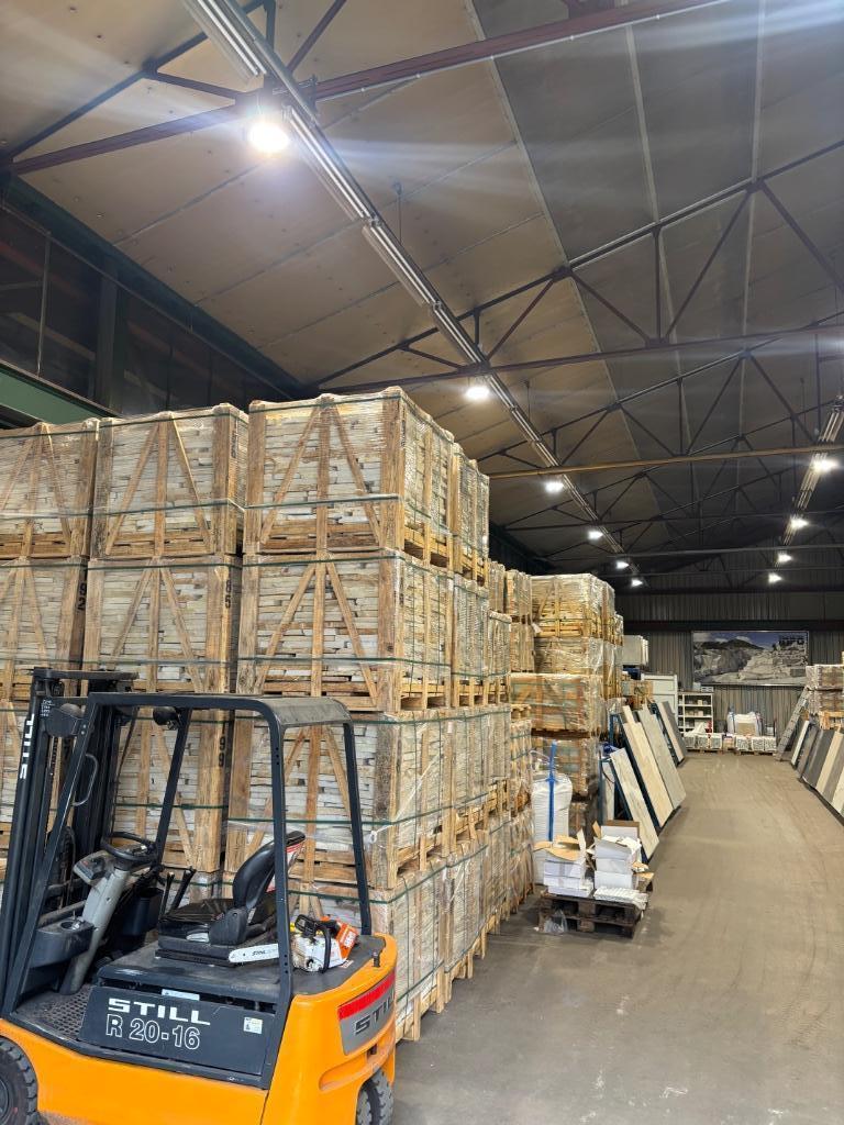 Flagstone Brasil Yellow XL 25-40 4-8pc M2 voorraad 2500M2, Ophalen, Nieuw, Terrastegels, Natuursteen