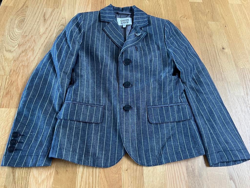 Blazer Armani t.130, Kinderen en Baby's, Kinderkleding | Maat 128, Gebruikt, Jongen, Trui of Vest