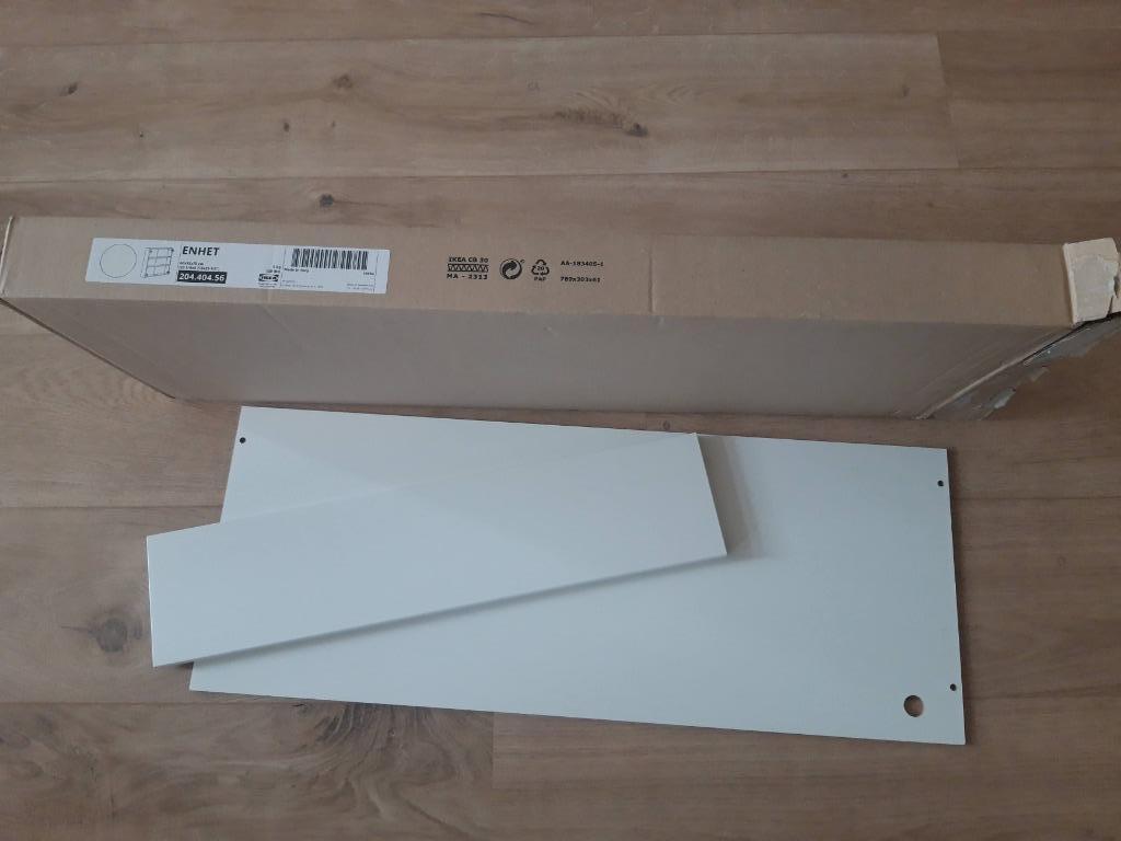 Ikea Enhet Bovenkast: Legplank+Achterwand, Huis en Inrichting, Ophalen, Nieuw, Overige typen