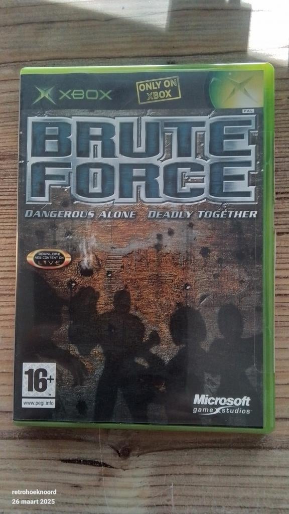 Brute Force - Xbox original, Verzenden, Zo goed als nieuw