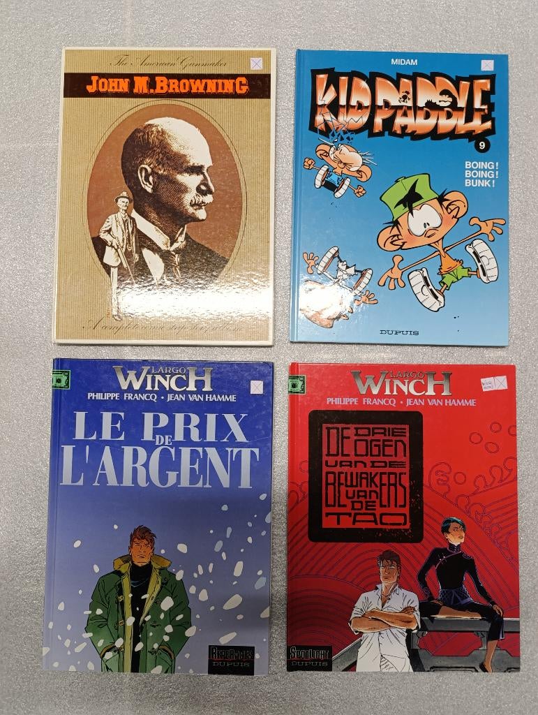 BD John Browning / Kid Paddle 9 Boing! / Largo Winch 13 15, Enlèvement ou Envoi, Utilisé