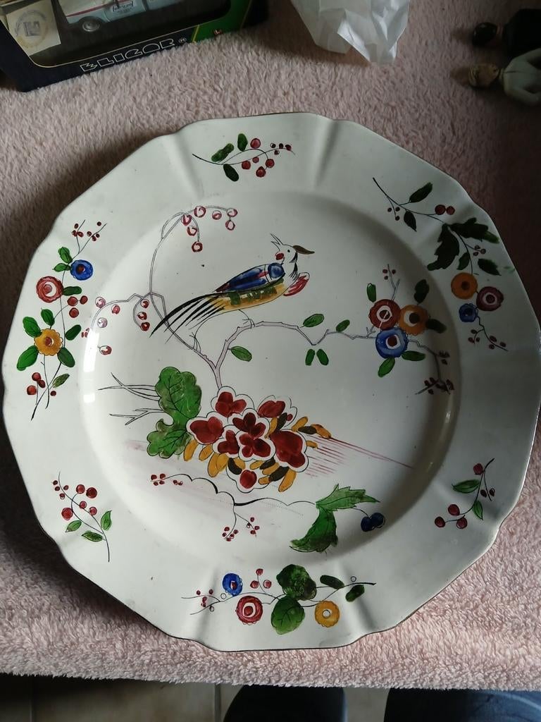 Assiette Boch Botanique D.2082, Enlèvement ou Envoi