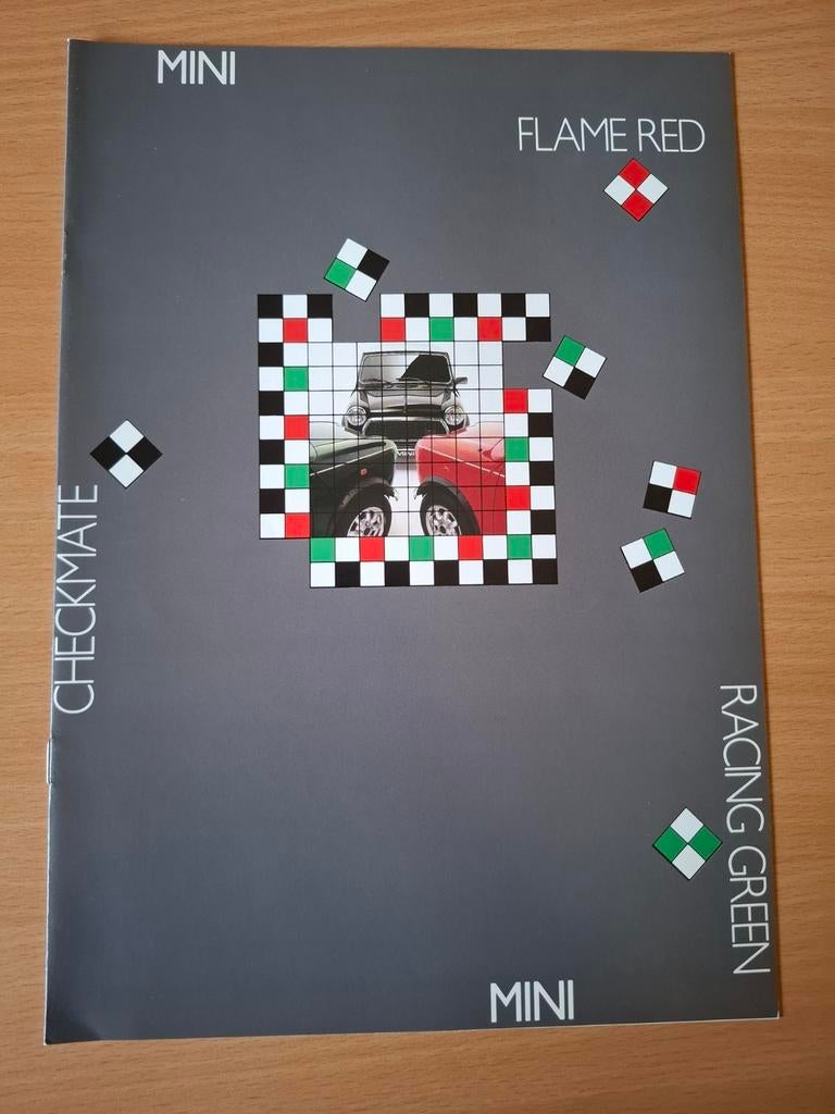 Folder Mini Checkmate/Flame Red/Racing Green, Enlèvement ou Envoi, Comme neuf
