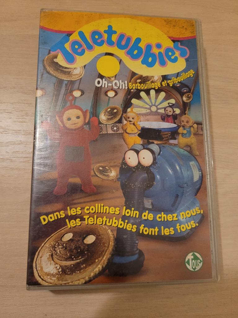 K7 vhs teletubbies oh oh Barbouillage et gribouillage , Enlèvement ou Envoi, Dessin animé, Tous les âges, Comme neuf