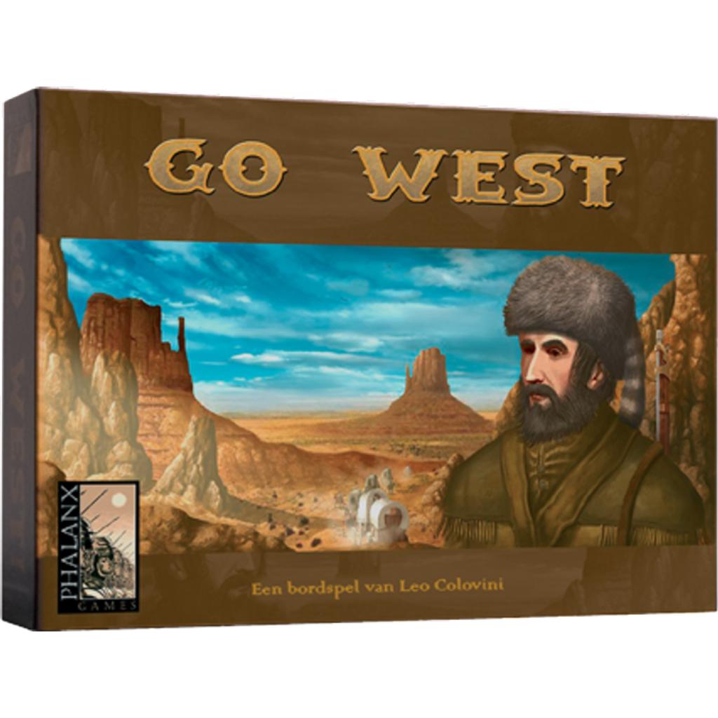 Go West – Strategisch Pioniersspel in Ongeopende Nieuwstaat!, Hobby en Vrije tijd, Een of twee spelers, Ophalen of Verzenden, Nieuw