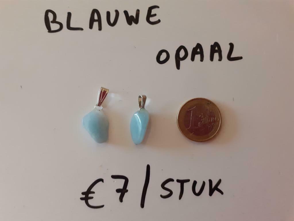 hanger blauwe opaal, Enlèvement ou Envoi, Neuf