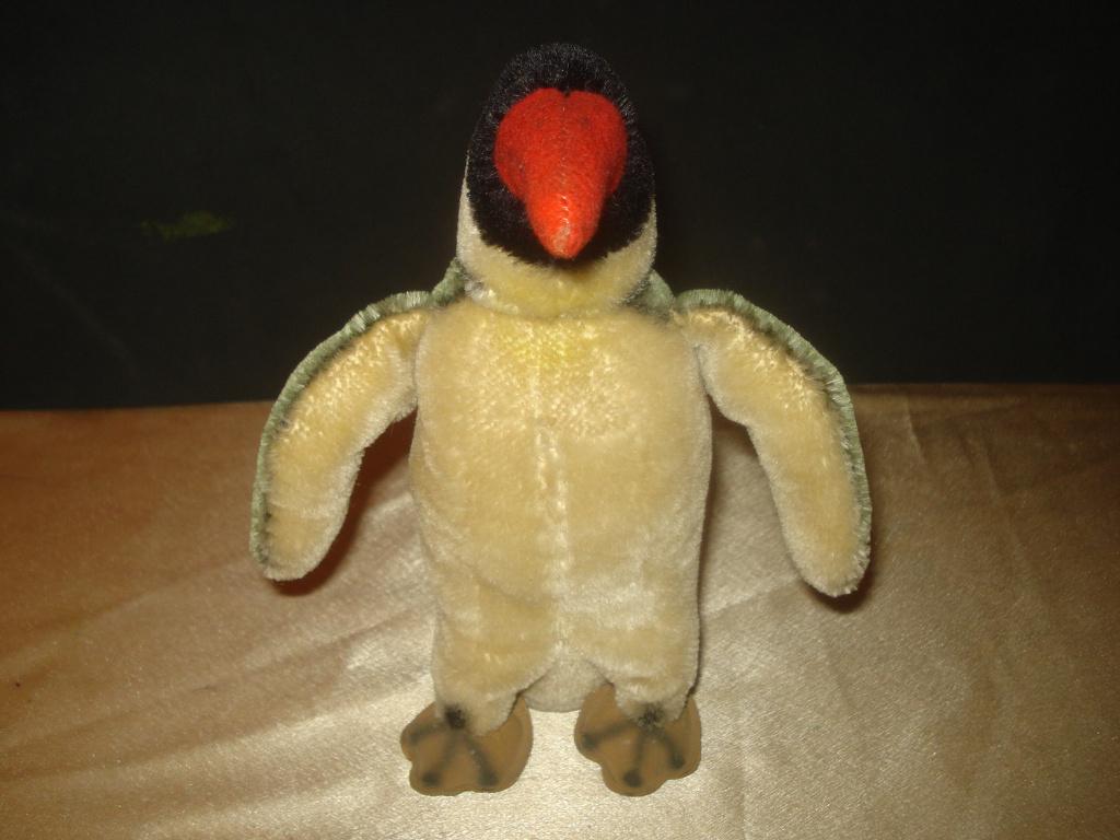 STEIFF Ancien Pingouin Peggy 21 cm Années 1950 Très Bon Etat, Enlèvement ou Envoi, Comme neuf, Autres types, Steiff