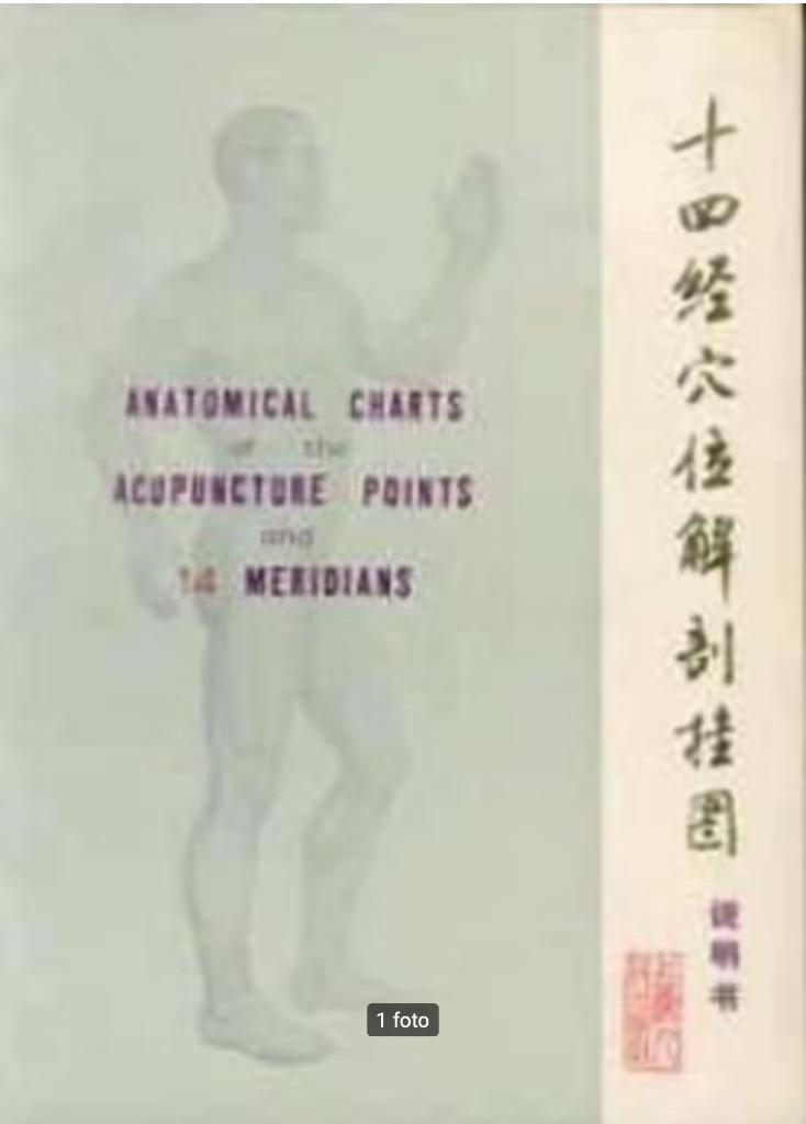 Anatomical charts of the acupuncture points and 14 meridians, Enlèvement