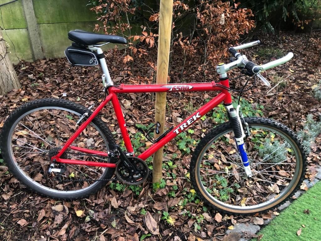 Vintage mountainbike, Trek, maat 58, Fietsen en Brommers, 28 inch, Gebruikt, 57 tot 61 cm, Meer dan 20 versnellingen