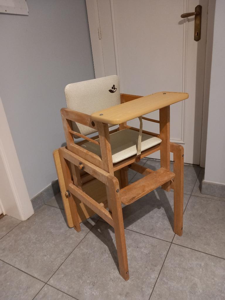 kinderstoel en speeltafel, Ophalen