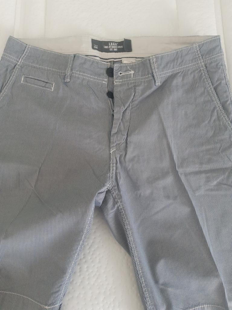 Short/Bermuda H&M Maat 33., Kleding | Heren, Broeken en Pantalons, Maat 52/54 (L), Blauw, Ophalen of Verzenden, Zo goed als nieuw