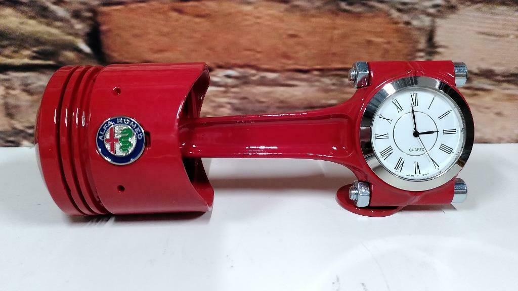 Piston clock zuiger klok mancave - Ferrari BMW Alfa Romeo, Huis en Inrichting, Ophalen of Verzenden, Nieuw