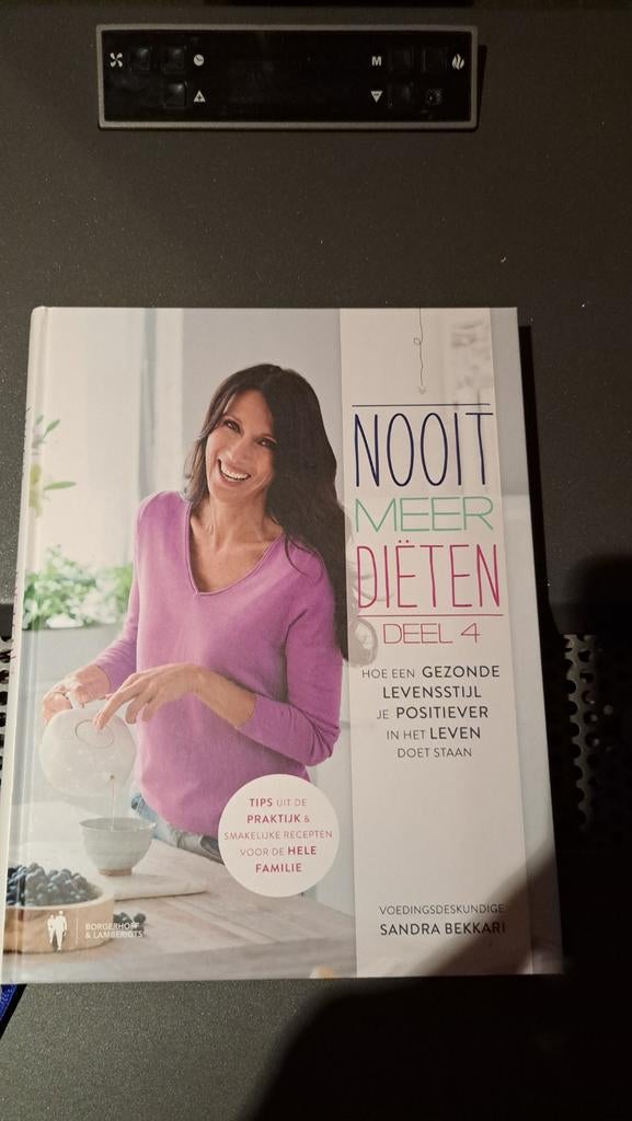 Sandra Bekkari Nooit meer diëten 4, Boeken, Gezondheid, Dieet en Voeding, Ophalen of Verzenden