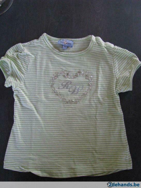T-shirt River Woods Maat 4A (meisje), Ophalen of Verzenden, Zo goed als nieuw, Meisje, Shirt of Longsleeve