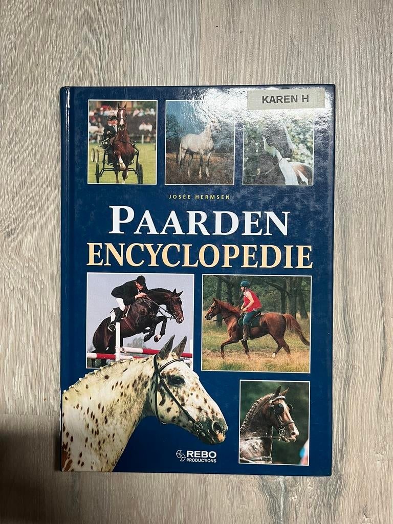 J. Hermsen - Paarden encyclopedie, Enlèvement ou Envoi, Comme neuf, J. Hermsen