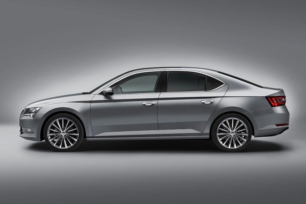Set zonneschermen Skoda Superb 3/4 hatchback(2016-), Ophalen, Gebruikt, Skoda