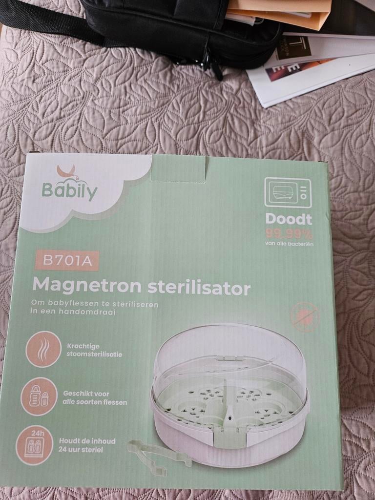 Stérilisateur à micro-ondes Babily, Enlèvement, Comme neuf, Stérilisateur