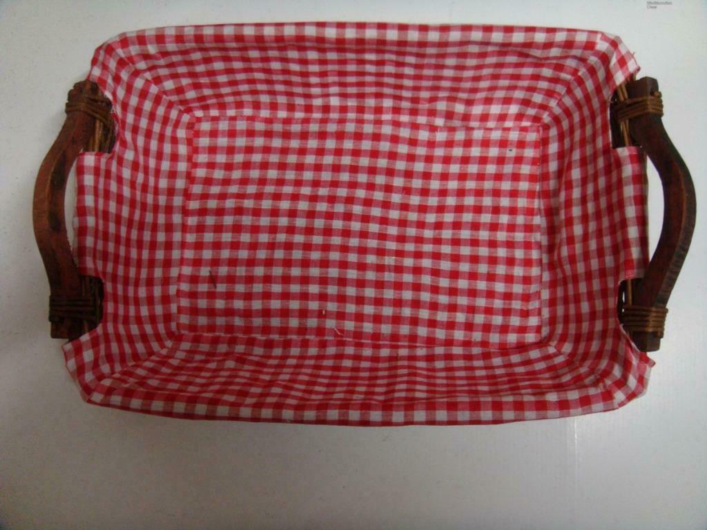 Panier en vannerie 30 x 45 cm, Enlèvement ou Envoi, Osier, Rectangulaire, Panier
