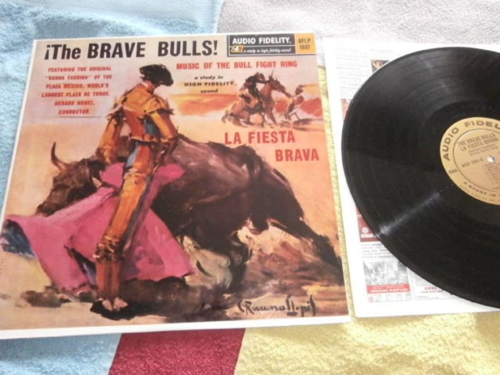 Banda Taurina Of The Plaza Mexico - ¡The Brave Bulls!, Enlèvement ou Envoi, 12 pouces
