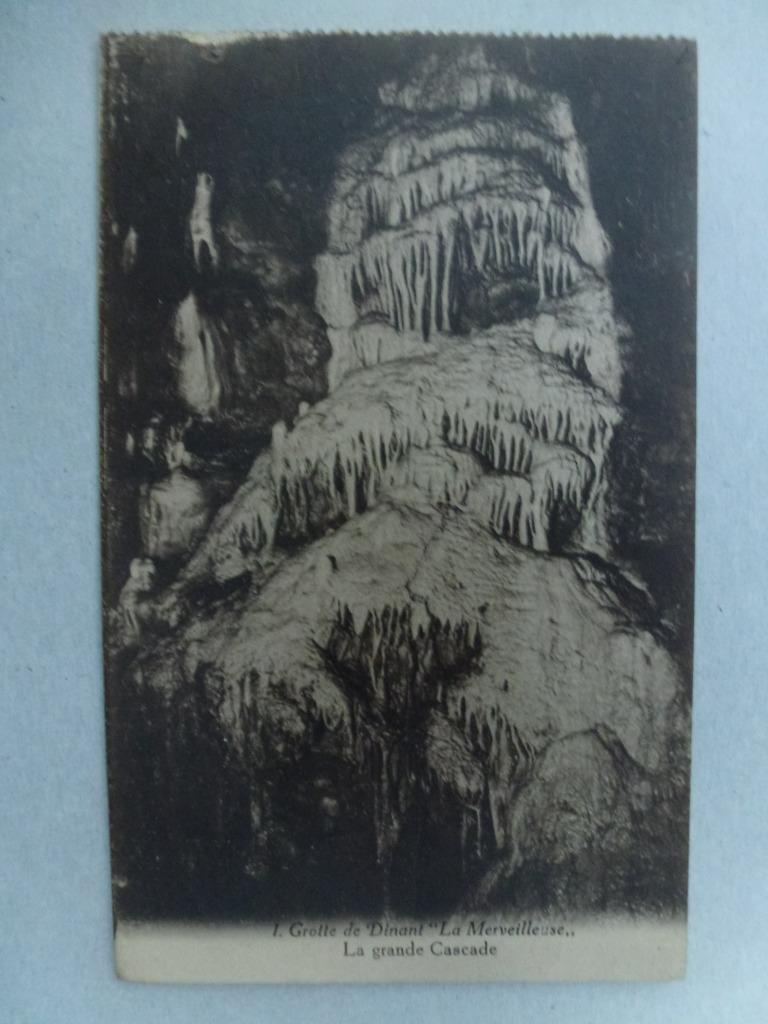 Grotte de Dinant La Merveilleuse La grande Cascade, Verzenden, 1920 tot 1940, Gelopen, Stad of Dorp