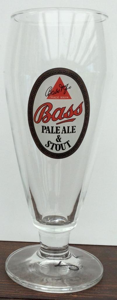 bier brouwerij glas Bass op voet Pale Ale Stout Lamot Mechel, Enlèvement ou Envoi, Comme neuf