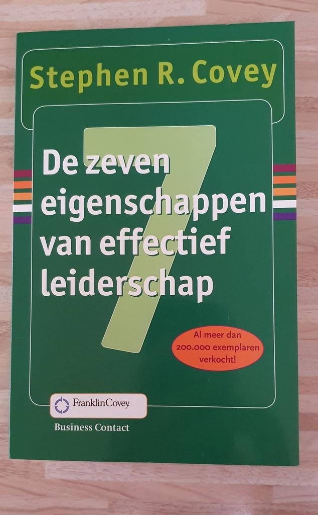 De zeven eigenschappen van effectief leiderschap, Nieuw, Ophalen of Verzenden, Management, Stephen R. Covey