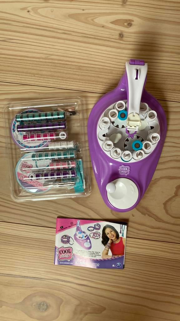 Cool maker Kumi kreator 2 in 1 machine armbandjes maken, Ophalen of Verzenden, Zo goed als nieuw