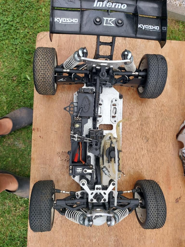 Buggy 1/8 thermique, Enlèvement ou Envoi, Échelle 1:8, Voiture off road, Utilisé