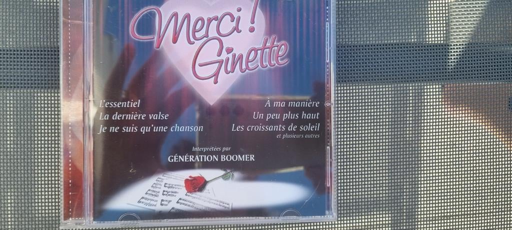 CD génération Boomer Merci Ginette, Enlèvement, Comme neuf