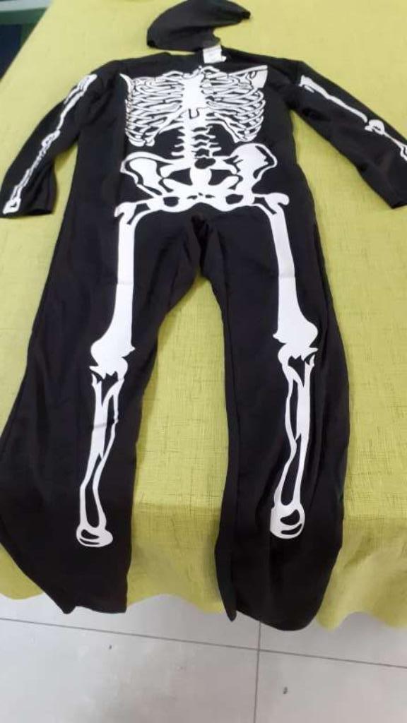 Verkleedkledij Skelet 6-9 jaar (nieuw), Ophalen of Verzenden, Nieuw, Bovenkleding