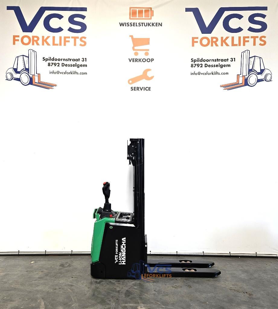 Elektrische stapelaar: 1,6 ton Hangcha CDD16-XT1S-SIL, Zakelijke goederen, Machines en Bouw | Heftrucks en Intern transport, Stapelaar