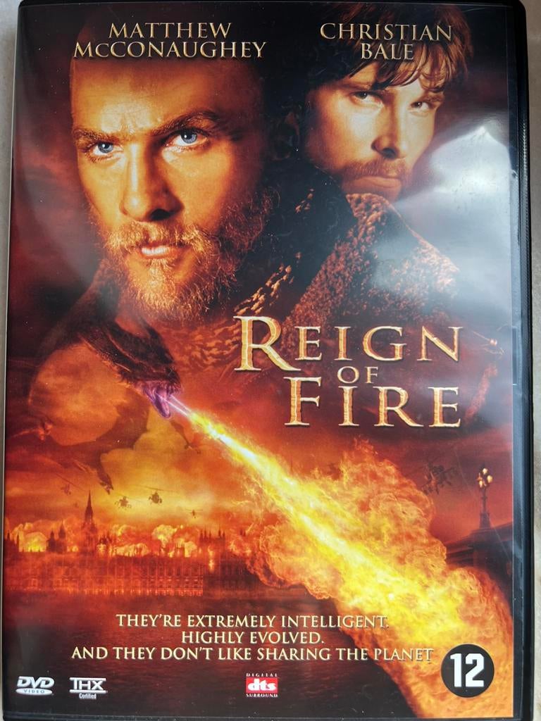 REIGN OF FIRE DVD FILM ACTIE, Vanaf 9 jaar, Ophalen of Verzenden, Zo goed als nieuw, Fantasy