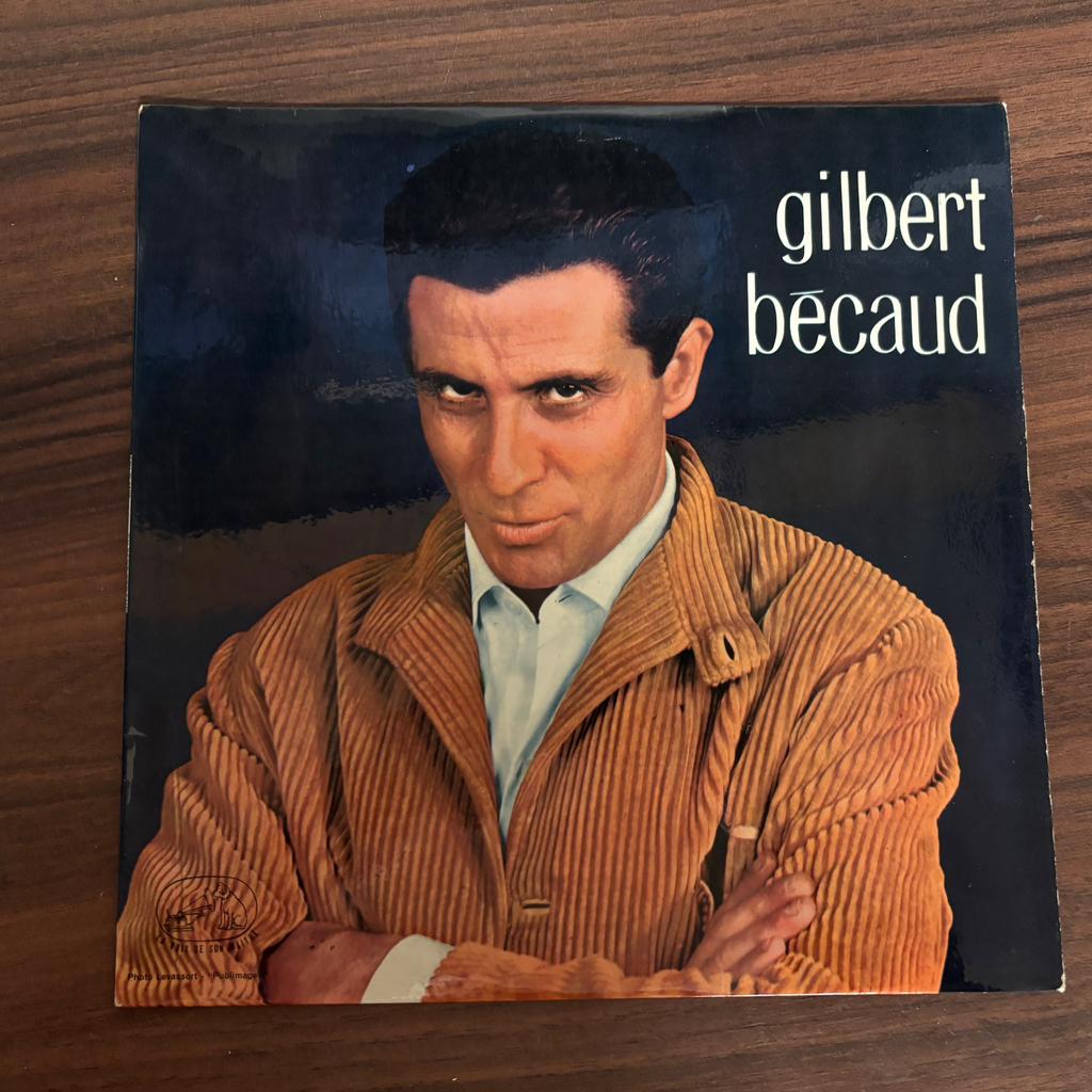 Langspeelplaat Gilbert Bécaud, Enlèvement, Utilisé, Autres formats