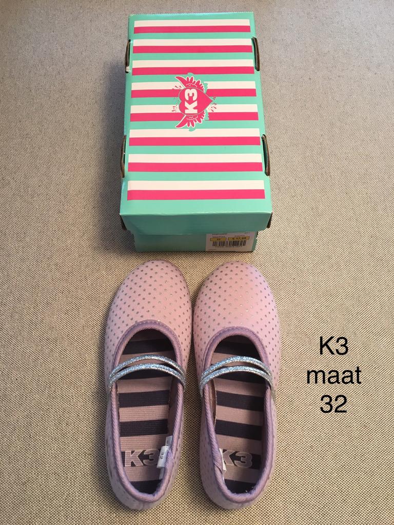 Meisjes pantoffels K3 maat 32, Kinderen en Baby's, Ophalen of Verzenden, Zo goed als nieuw