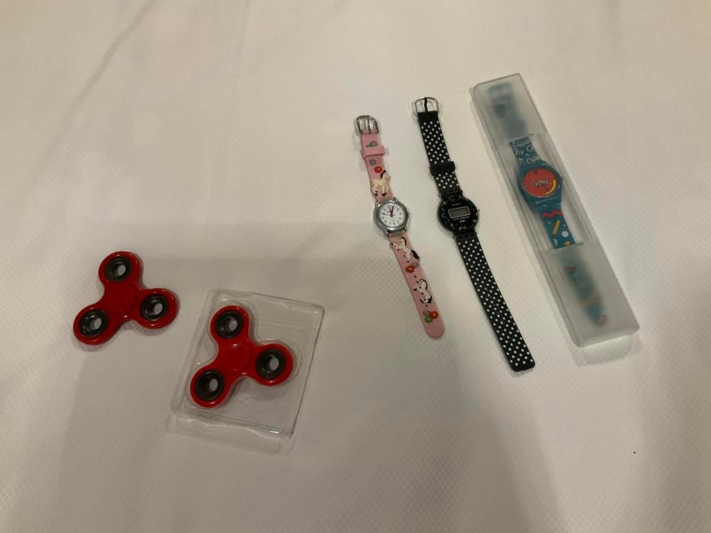 Hand spinner - horloges, Enlèvement, Comme neuf