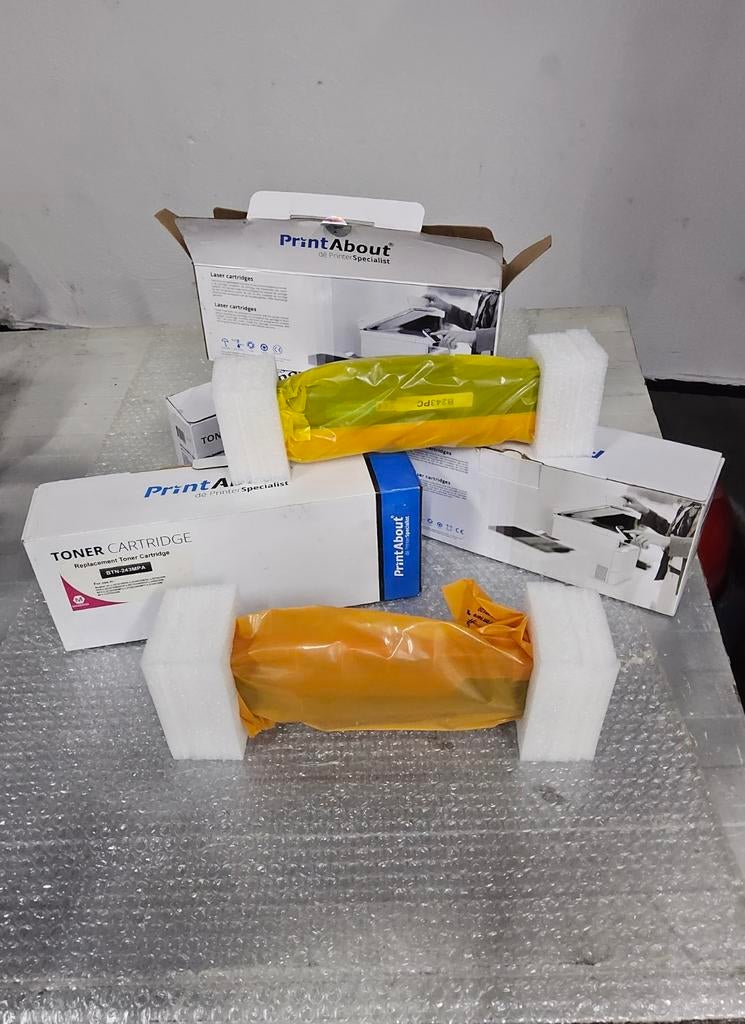 Set van 4 belangrijke Brother-cartridges, Computers en Software, Ophalen of Verzenden, Nieuw, Cartridge, Brother