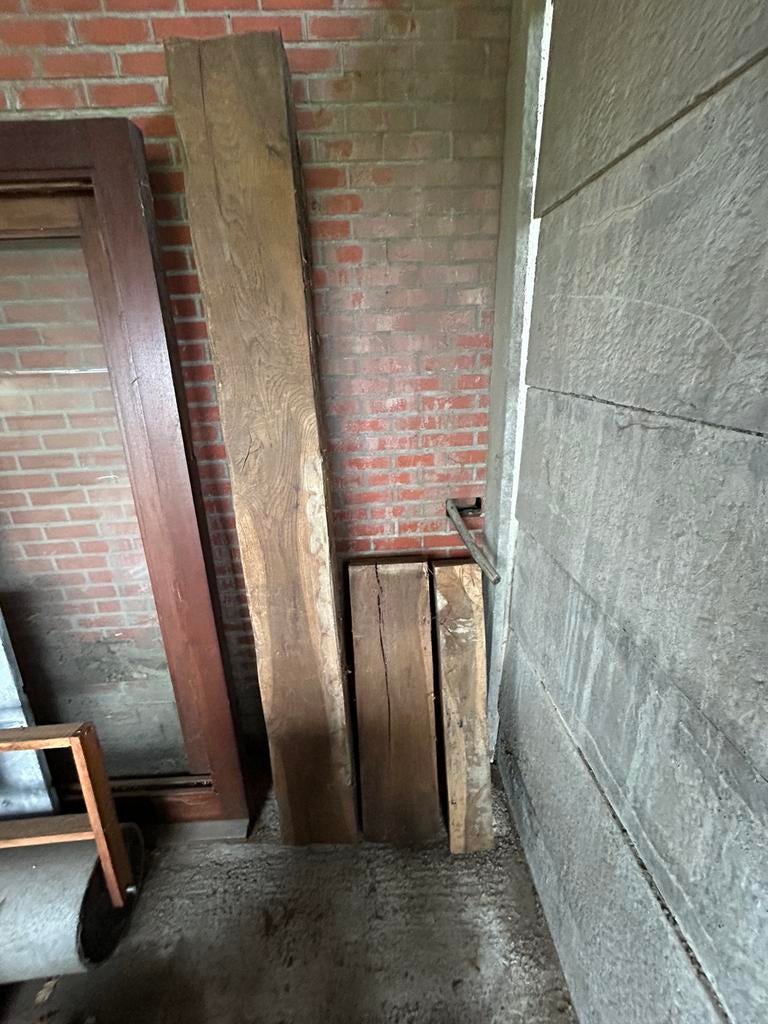 Houten balken, Doe-het-zelf en Bouw, Ophalen, Zo goed als nieuw