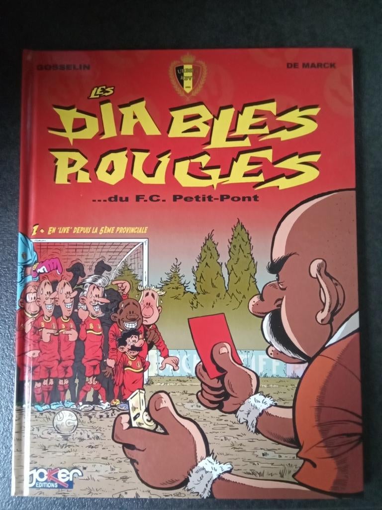 Les diables rouges...du FC. Petit-Pont, Gosselin, De Marck, Ophalen of Verzenden, Zo goed als nieuw
