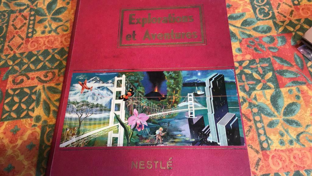 Explorations et aventures Nestle (AZ), Enlèvement ou Envoi, Comme neuf, Album d'images