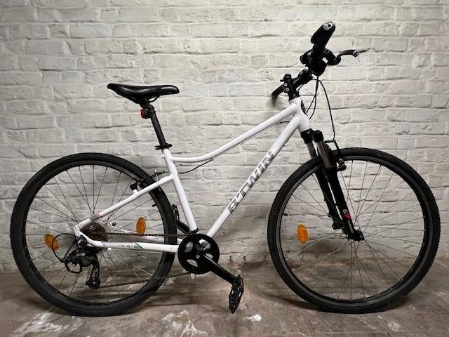 Hybride fiets B TWIN 'Riverside 500', Gebruikt, Versnellingen, Minder dan 49 cm, Ophalen