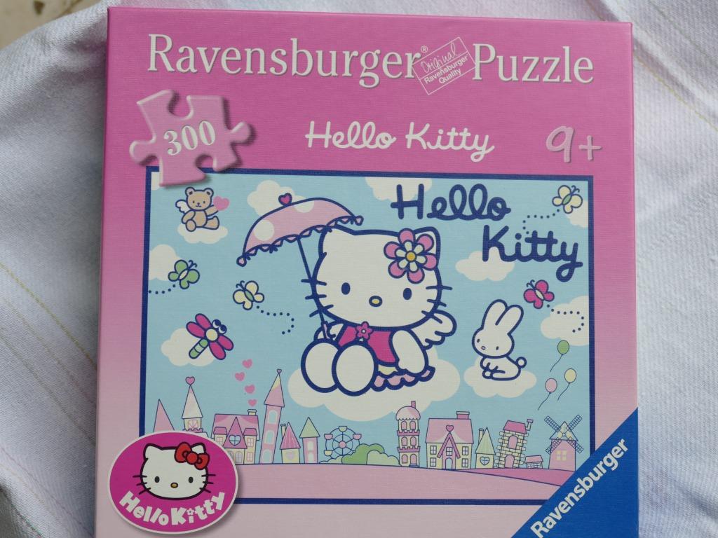 Hello Kitty Puzzel Ravensburger 300 stuks vanaf 9 jaar, Ophalen of Verzenden, Meer dan 50 stukjes, Nieuw, 6 jaar of ouder