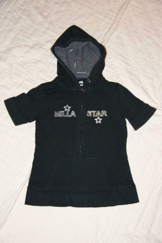 Zwarte Meisjes sweater met korte mouwen 'Milla', 11jaar, XX, Meisje, Trui of Vest, Ophalen of Verzenden