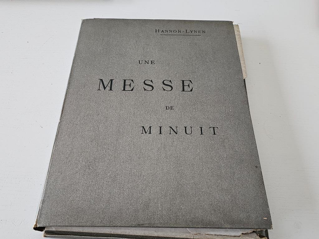 hannon lynen une messe de minuit 12 lithographies, Ophalen of Verzenden