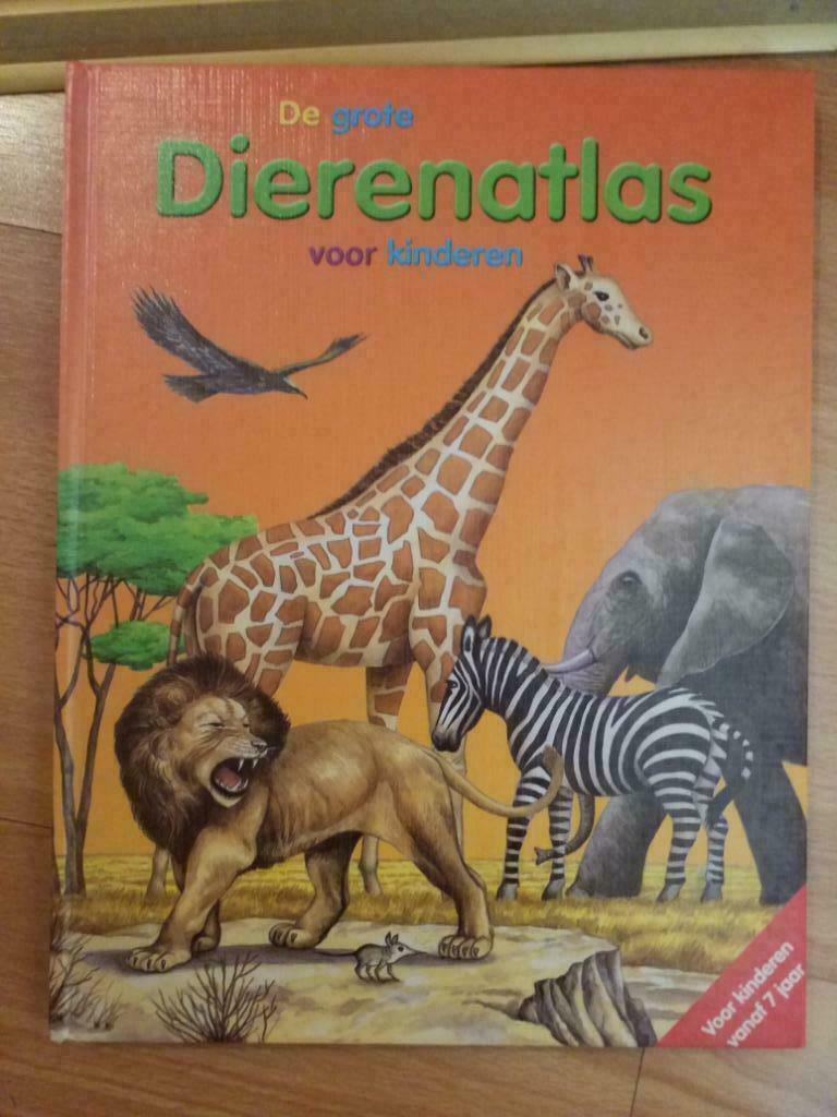 De grote dierenatlas voor kinderen, Boeken, Kinderboeken | Jeugd | onder 10 jaar, Gelezen, Non-fictie, Ophalen