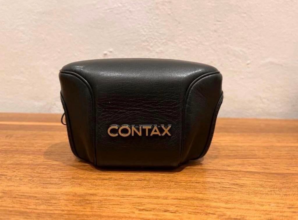 Nieuwstaat Contax T3 Leather Hard Case T 3 Hoes Tas Bag t2, Ophalen of Verzenden, Nieuw