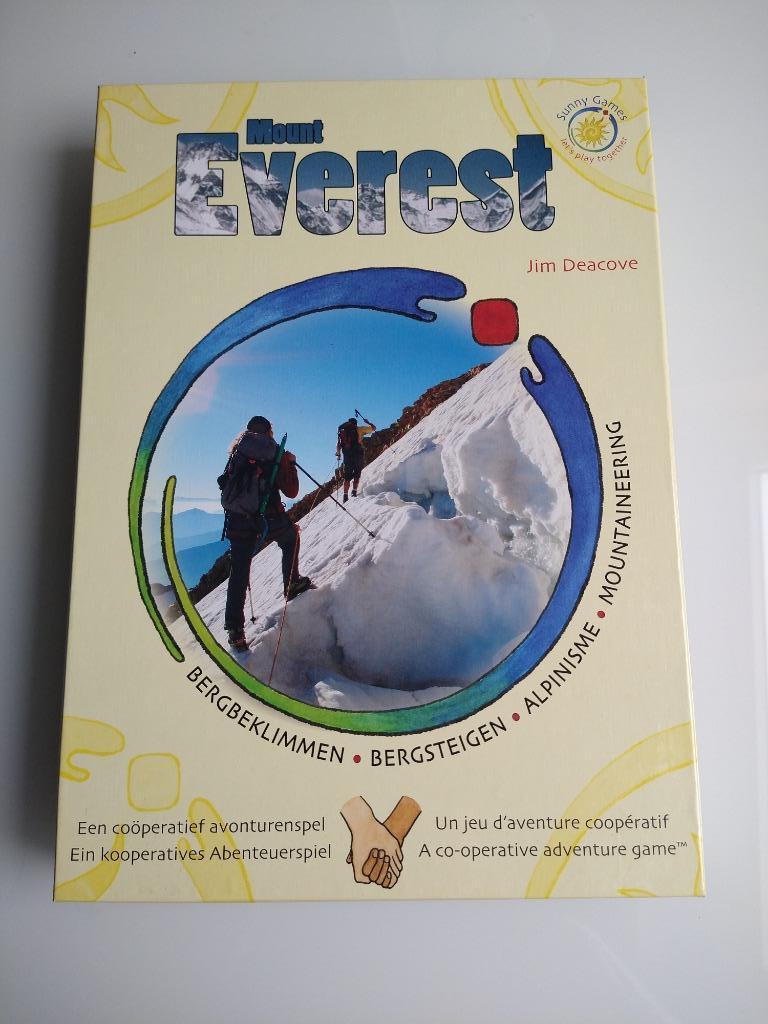 Gezelschapsspel Mount Everest - Coöperatief Spel, Hobby en Vrije tijd, Gezelschapsspellen | Bordspellen, Zo goed als nieuw, Een of twee spelers